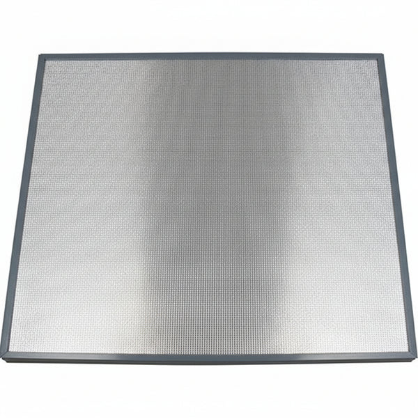 Protection sous-évier aluminium fond alvéolé 100cm, joint caoutchouc anti-fuite pour meuble cuisine