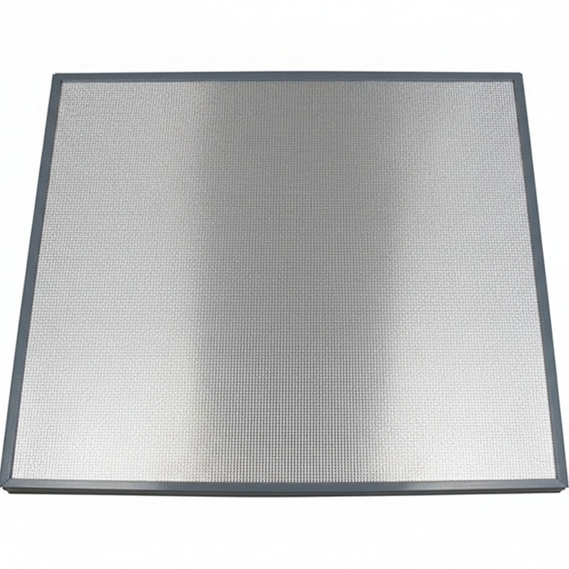 Protection sous-évier aluminium fond alvéolé 100cm, joint caoutchouc anti-fuite pour meuble cuisine