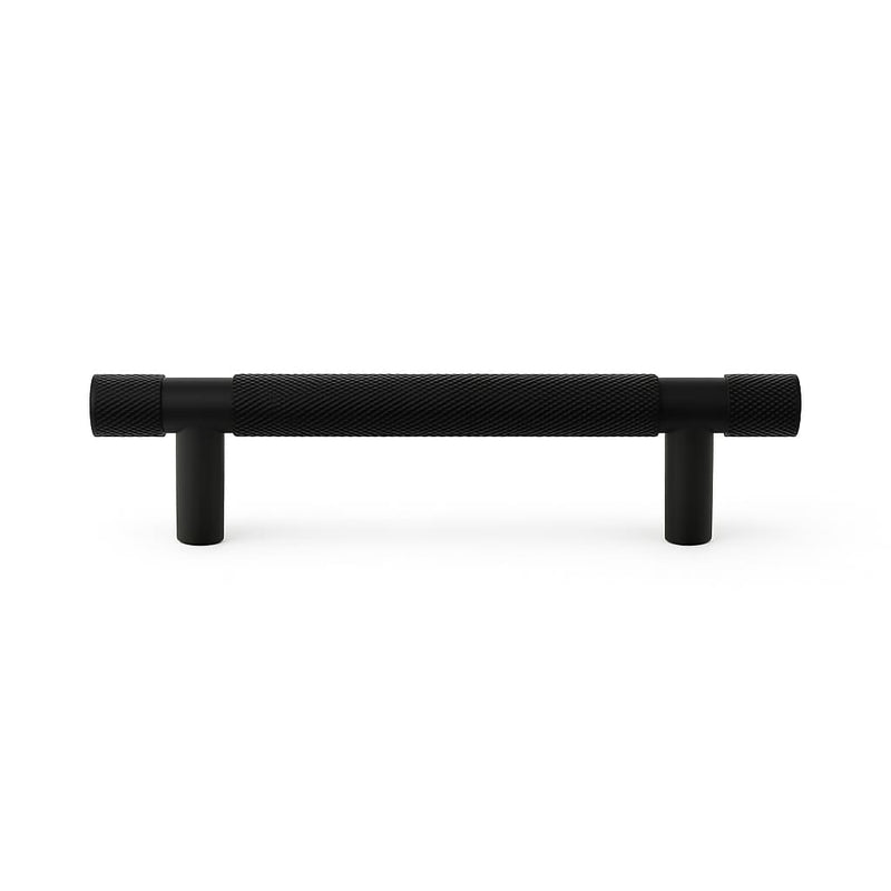 Poignée de cuisine 243mm métal noir mat, design sobre pour meuble cuisine moderne