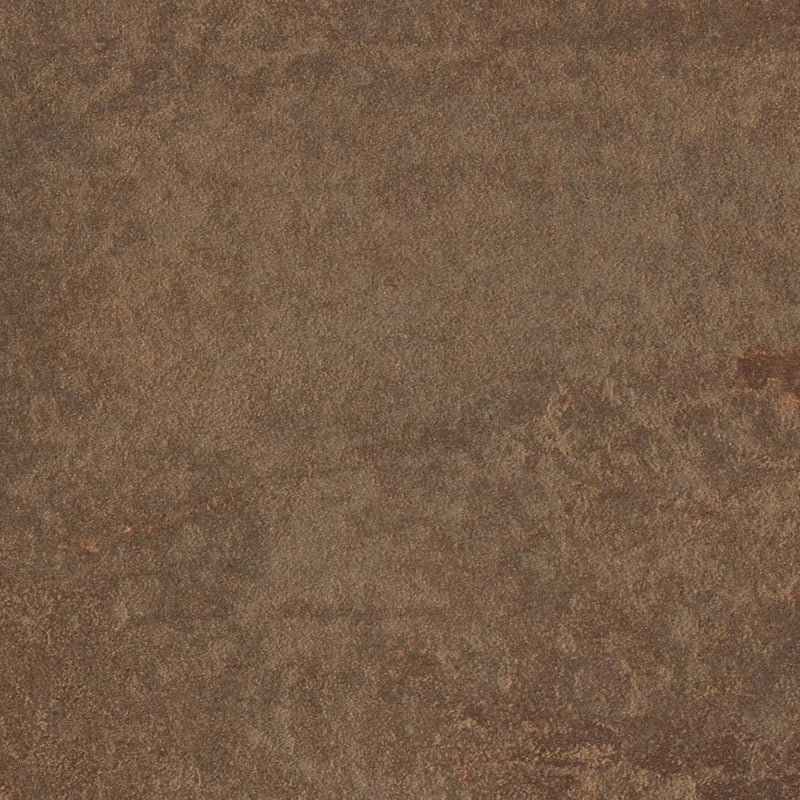 Plan de travail îlot sur mesure effet acier corten, stratifié cuisine moderne