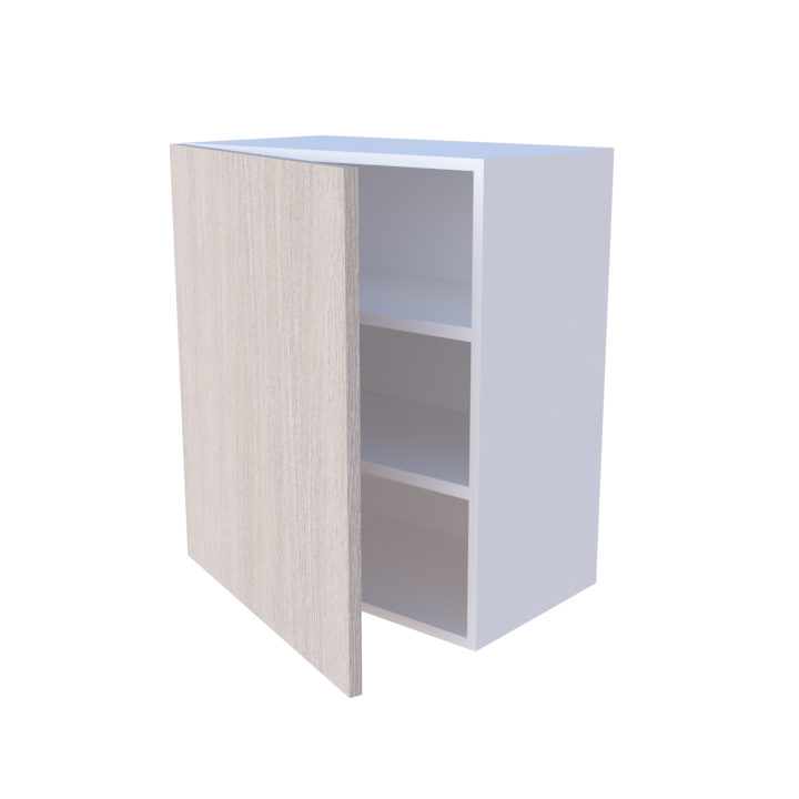 Meuble haut cuisine 1 porte 60x70cm, rangement suspendu fabrication française sur mesure