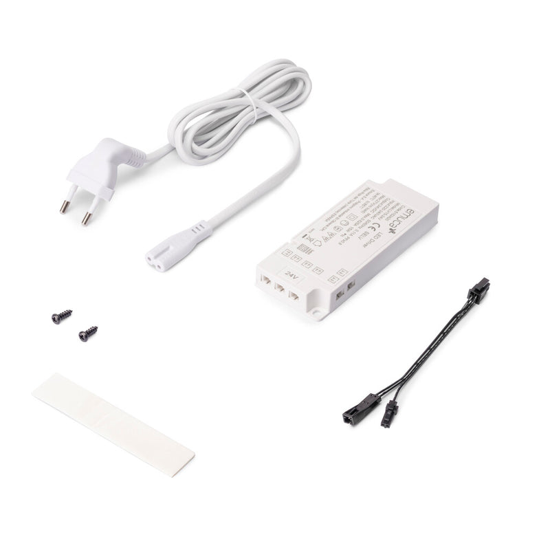 Alimentation compacte LED Smart 24V DC 15W pour éclairage sous meuble cuisine