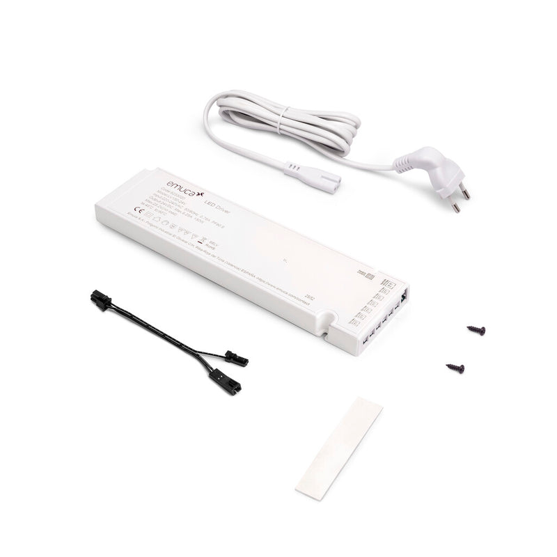 Alimentation compacte LED Smart 24V DC 150W pour éclairage sous meuble cuisine