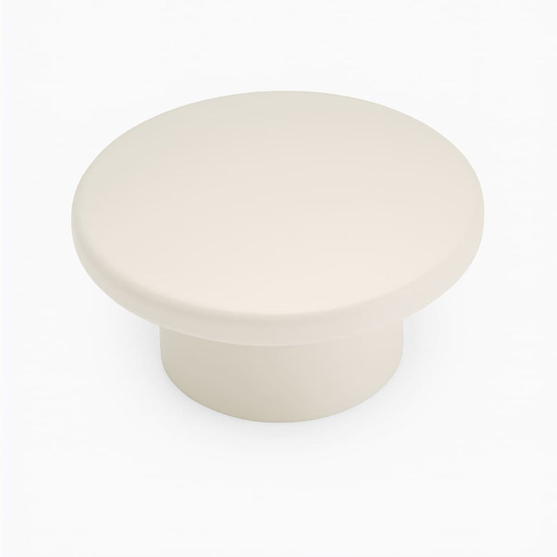 Poignée bouton 50mm métal gris clair pour meuble de cuisine sur mesure