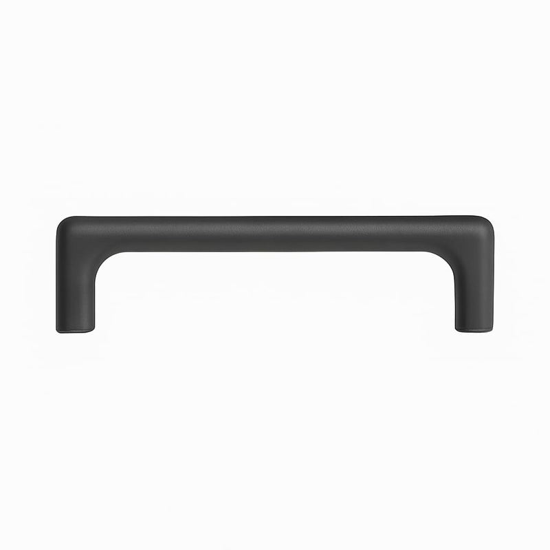Poignée de meuble cuisine 170mm en métal anthracite, finition mat contemporaine