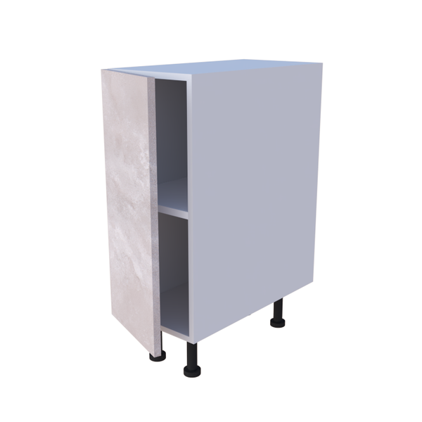 Meuble bas cuisine 1 porte 30x85cm, rangement sur mesure fabrication française