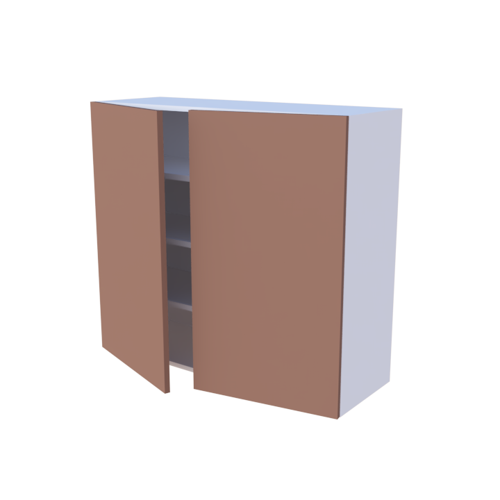 Meuble haut 2 portes - Larg. 100cm - Haut. 90cm