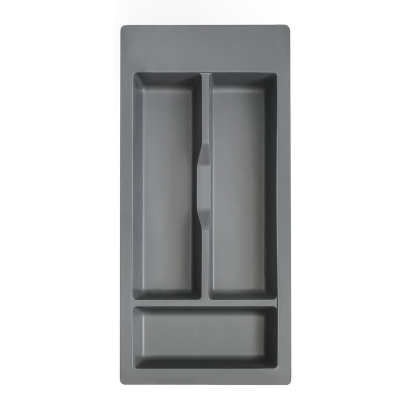 Organiseur de tiroir anthracite 209x473mm pour meuble cuisine 30cm, hauteur 45mm