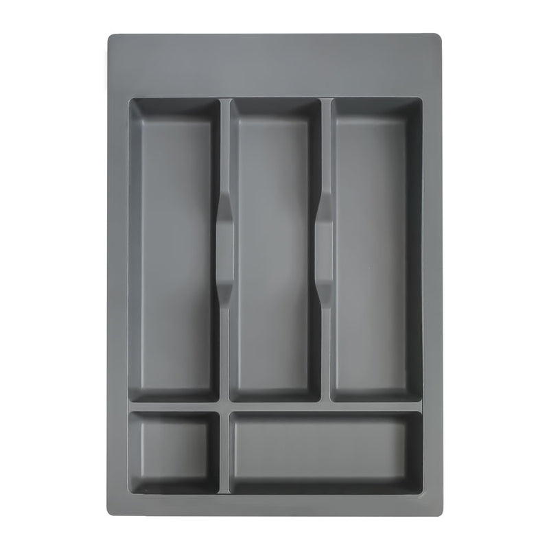 Organiseur de tiroir anthracite 309x473mm pour meuble cuisine 40cm, hauteur 45mm