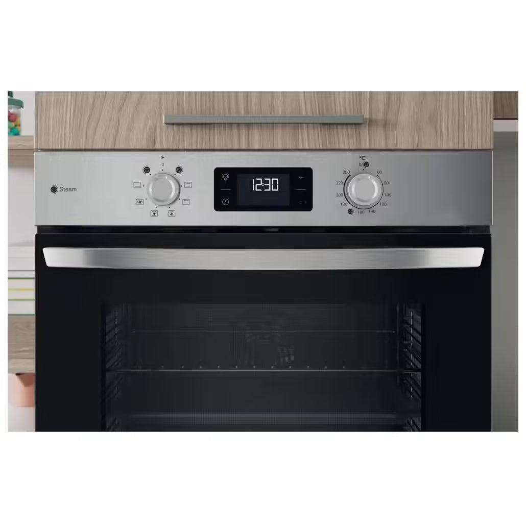 Four encastrable INDESIT IO255CSX Chaleur tournante 71 L, catalyse et fonction automatique TURN & GO