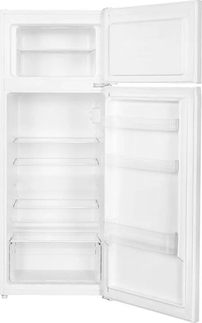 Réfrigérateur congélateur INDESIT I55T0412W : Combiné 206 L blanc, congélateur 4 étoiles et éclairage LED