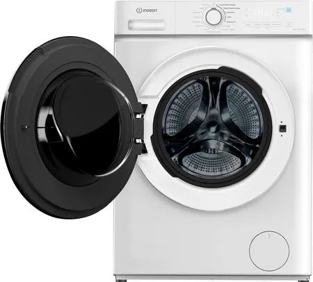 Lave-linge hublot INDESIT : 8 kg, Classe A, 1200 tr/min et 5 cycles rapides