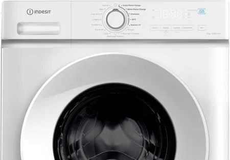 Lave-linge hublot INDESIT : 8 kg, Classe A, 1200 tr/min et 5 cycles rapides