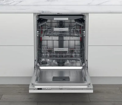 Lave-vaisselle tout intégrable WHIRLPOOL WIO3T133PE6.5 : 14 couverts, 6ème Sens, PowerClean Pro, Natural Dry et seulement 6,5 L/cycle
