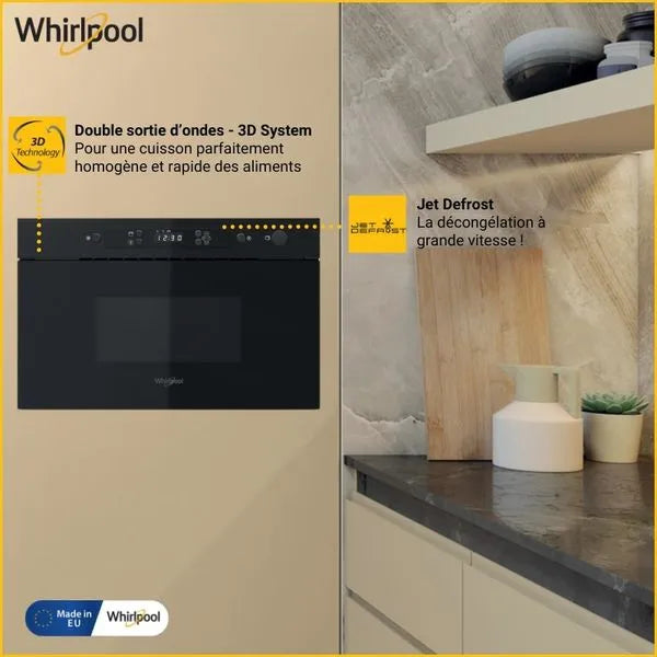 Micro ondes encastrable grill Whirlpool MBNA990B