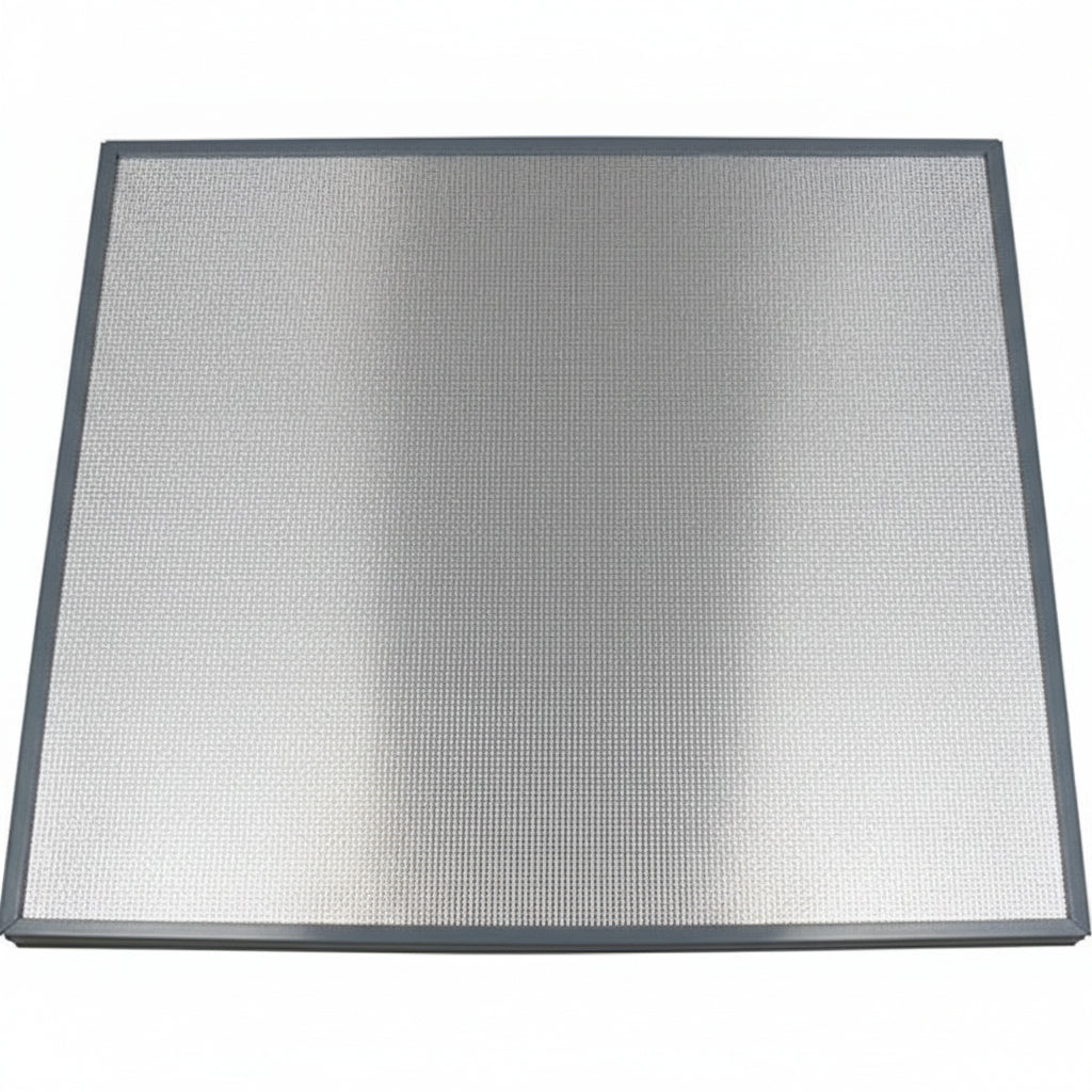 Protection sous-évier aluminium fond alvéolé 100cm, joint caoutchouc anti-fuite pour meuble cuisine