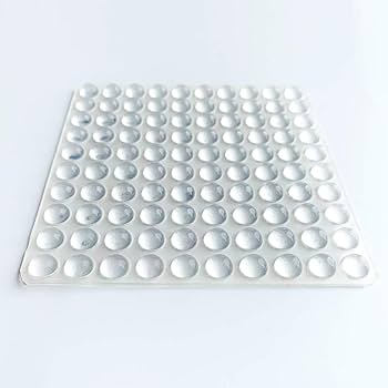 Lot de 5 tampons amortisseurs silicone transparent, autocollants anti-choc et anti-bruit pour meuble cuisine