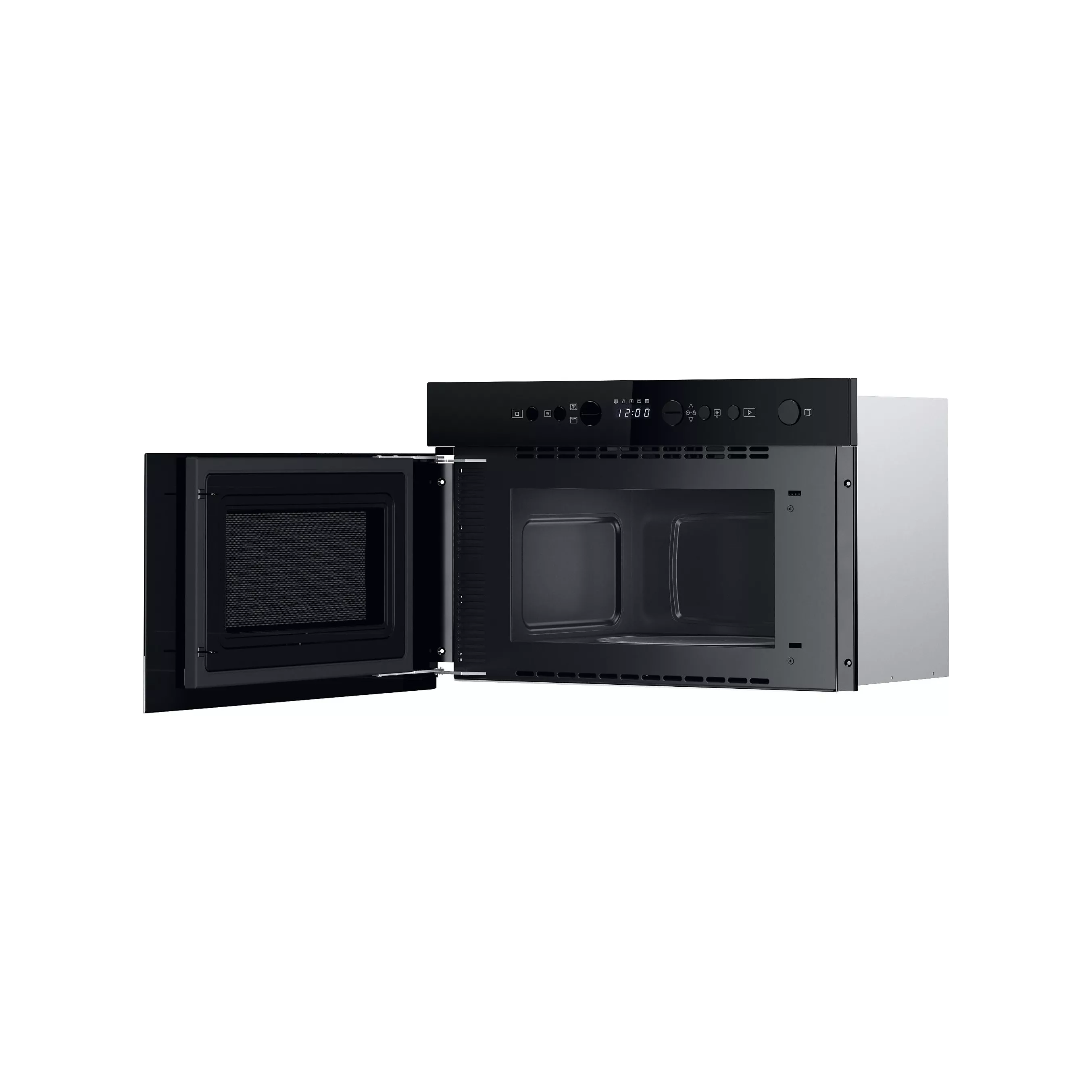Micro-ondes gril encastrable WHIRLPOOL WM22574BXF : Crisp, 6ème Sens, 3D System et Jet Defrost — le haut de gamme encastrable
