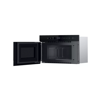 Micro-ondes gril encastrable WHIRLPOOL WM22574BXF : Crisp, 6ème Sens, 3D System et Jet Defrost — le haut de gamme encastrable