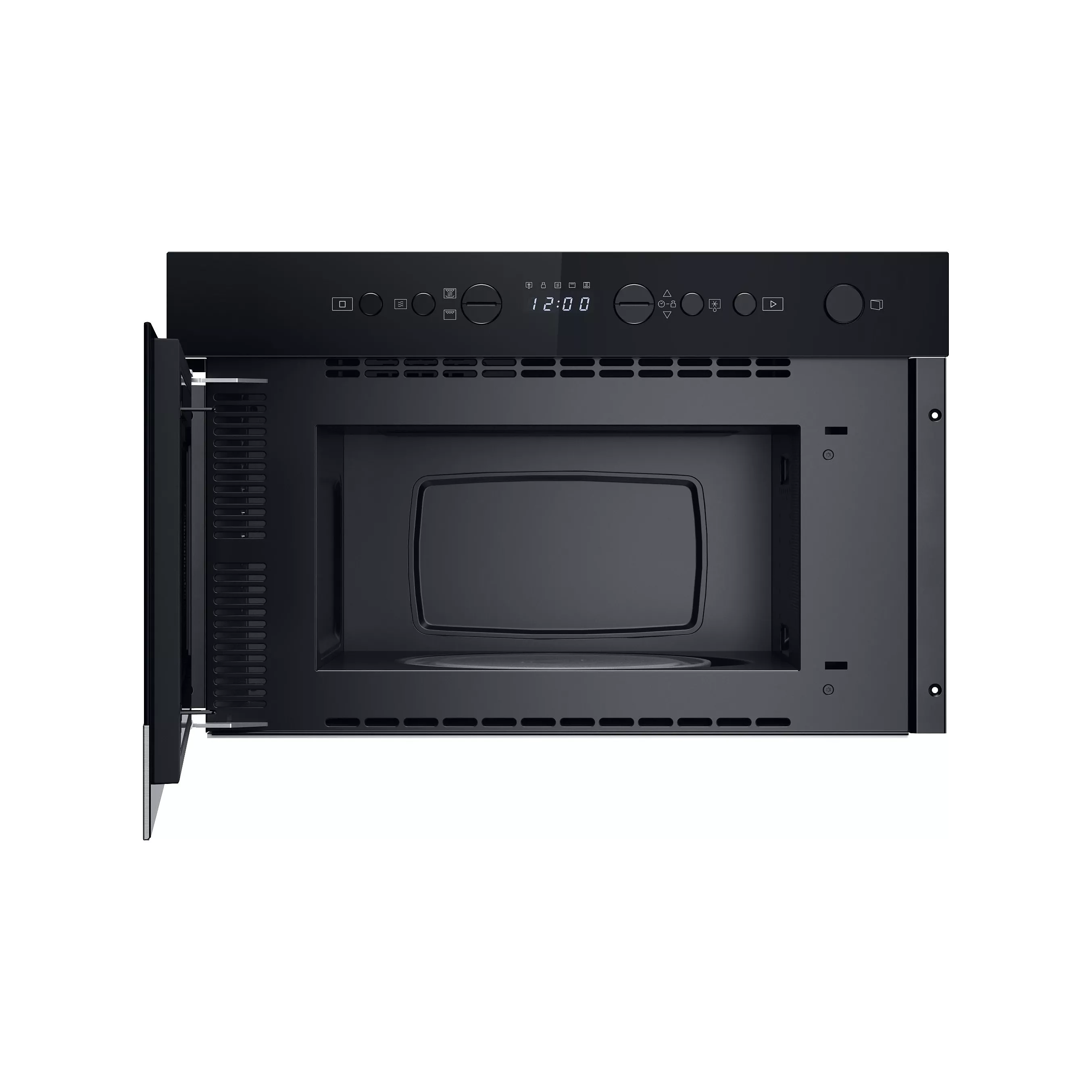 Micro-ondes gril encastrable WHIRLPOOL WM22574BXF : Crisp, 6ème Sens, 3D System et Jet Defrost — le haut de gamme encastrable