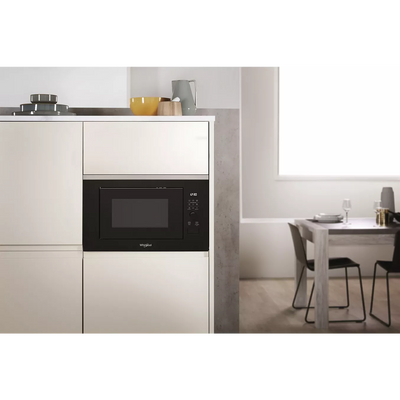 Micro-ondes gril encastrable WHIRLPOOL WMF250G : 25 L, Crisp, Jet Defrost et JetGrill pour une cuisine encastrée performante