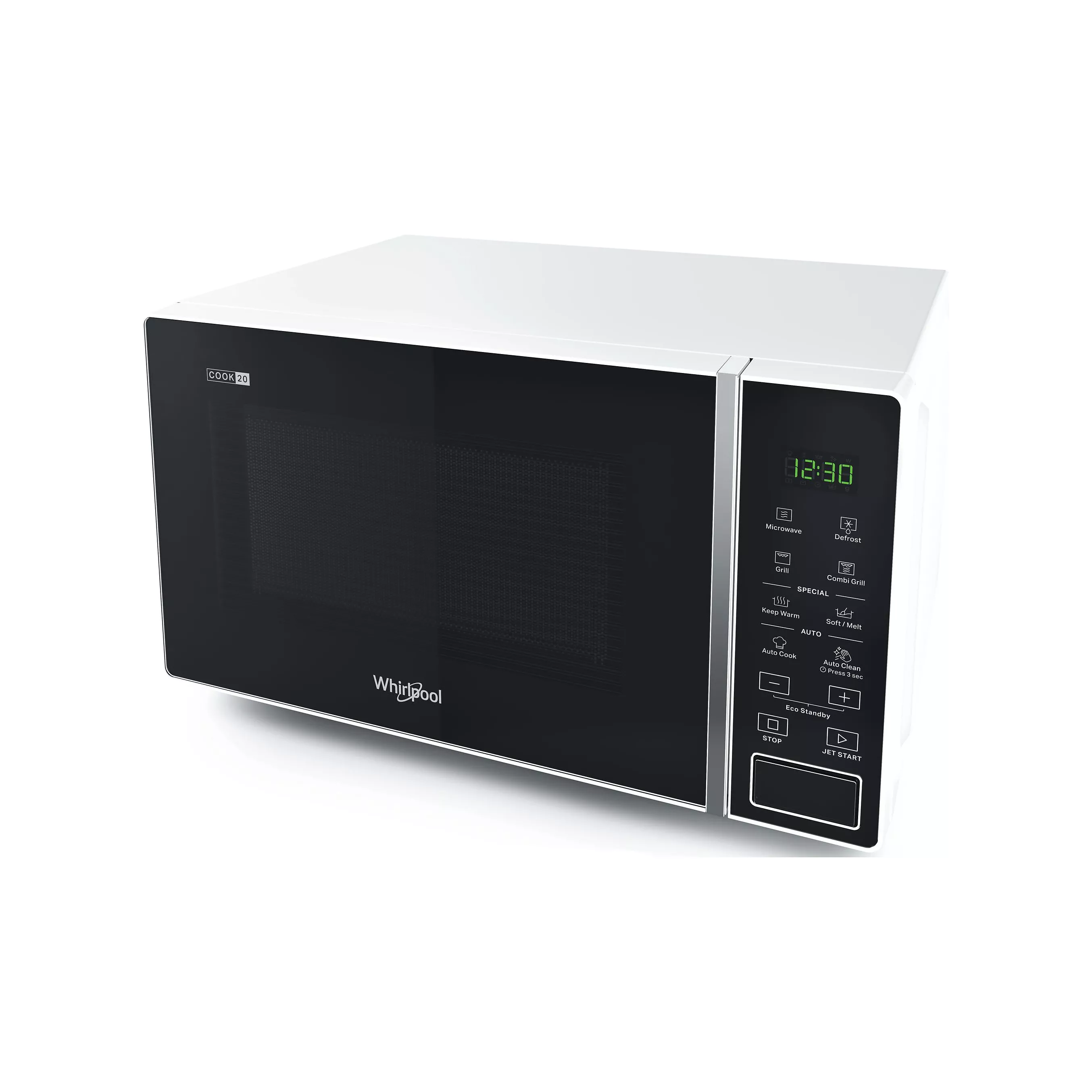 Micro ondes grill WHIRLPOOL MWP203W blanc