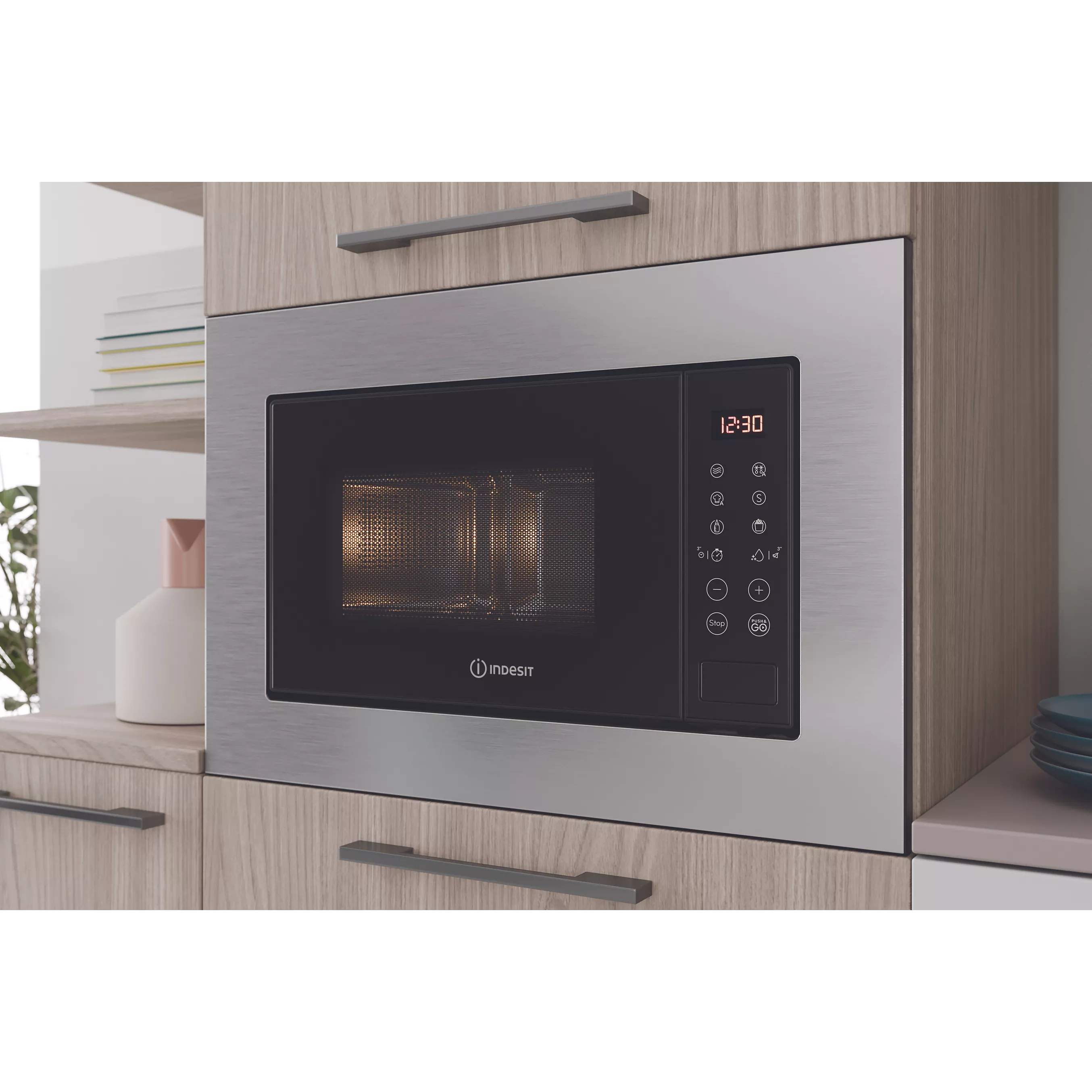 Micro ondes encastrable INDESIT MWI120SX