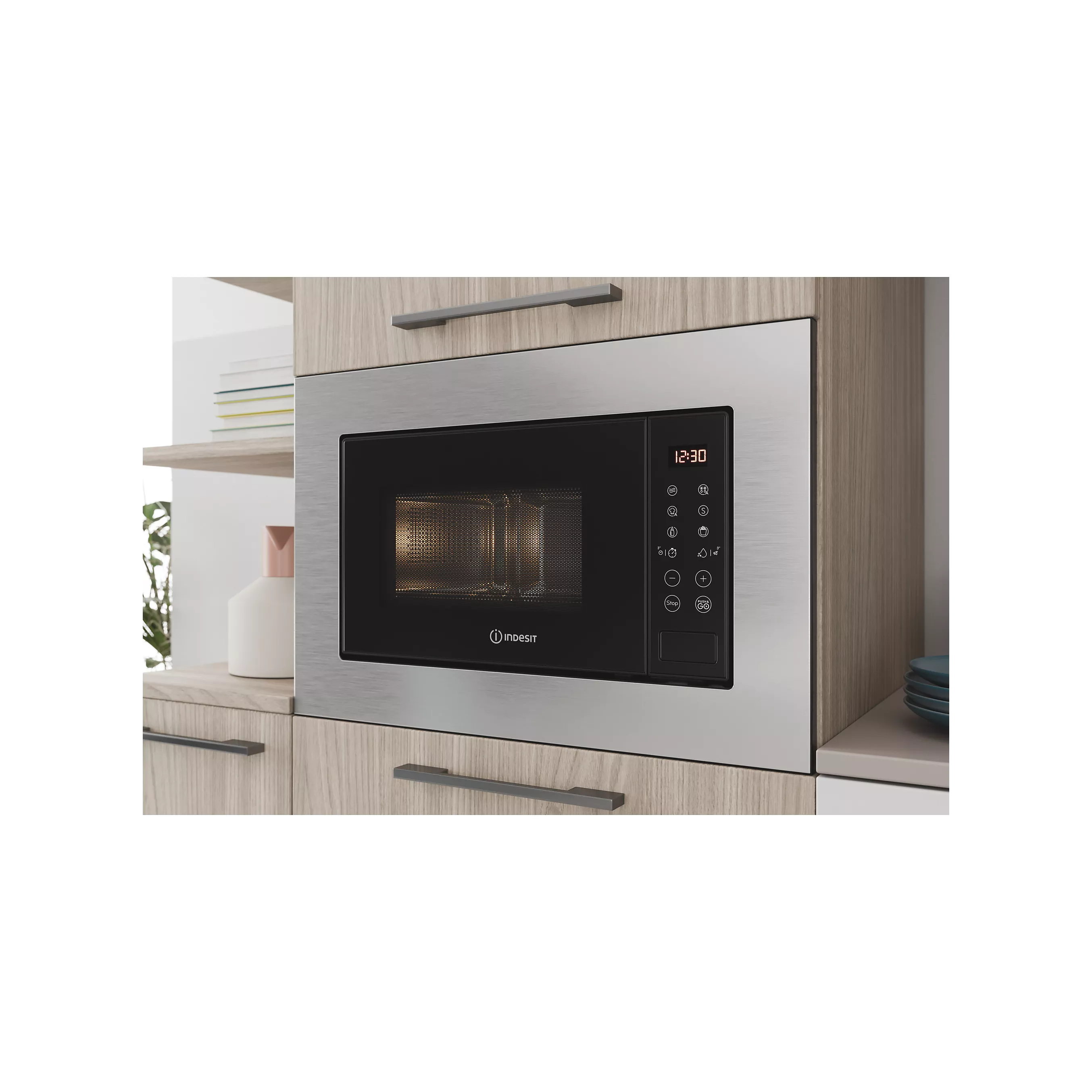 Micro ondes encastrable INDESIT MWI120SX