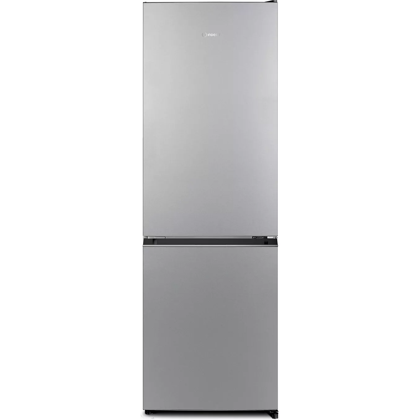 Réfrigérateur congélateur combiné 322L silver INDESIT Total No Frost, finition inox brossé