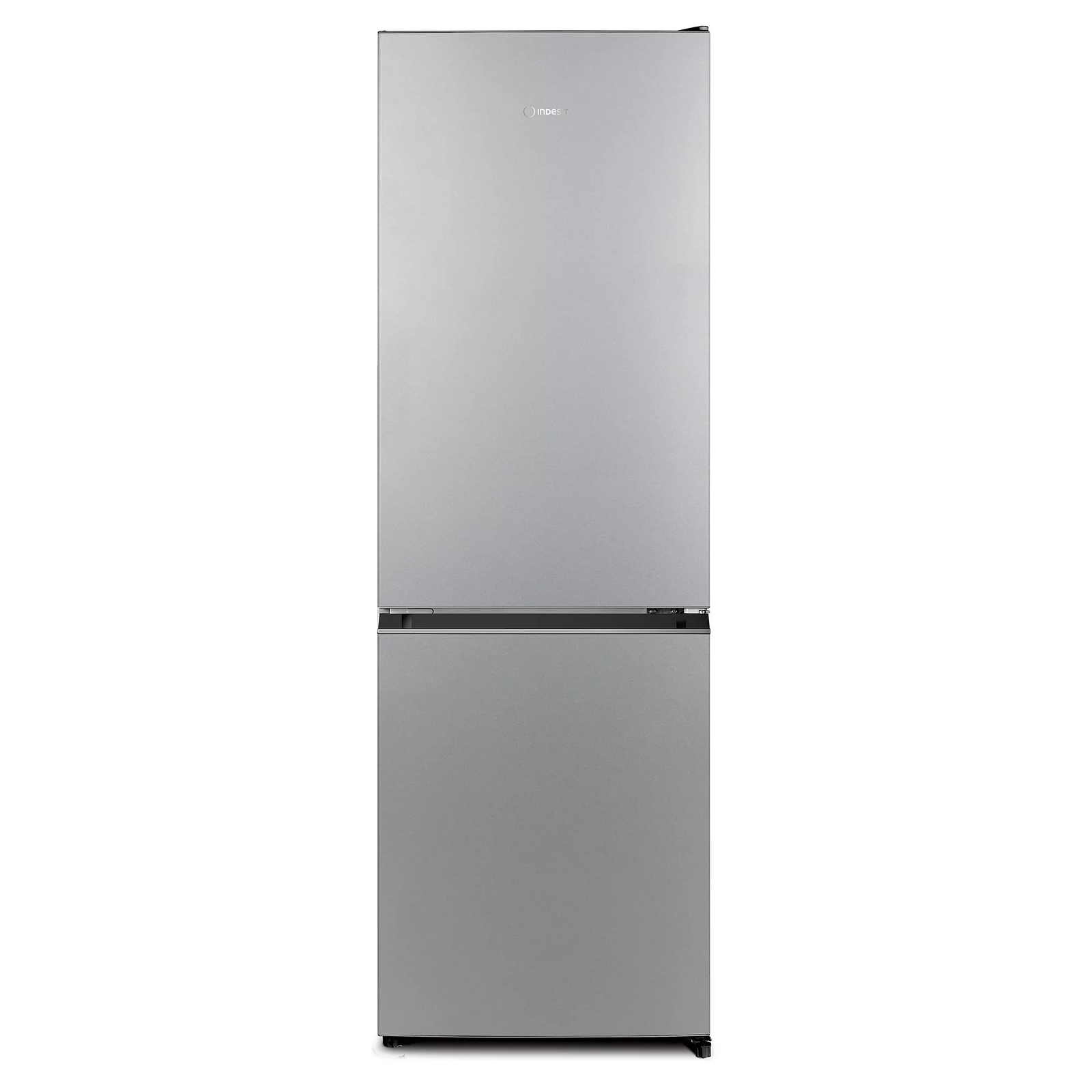 Réfrigérateur congélateur combiné Indesit 262L silver congélateur bas 4 étoiles format 54cm