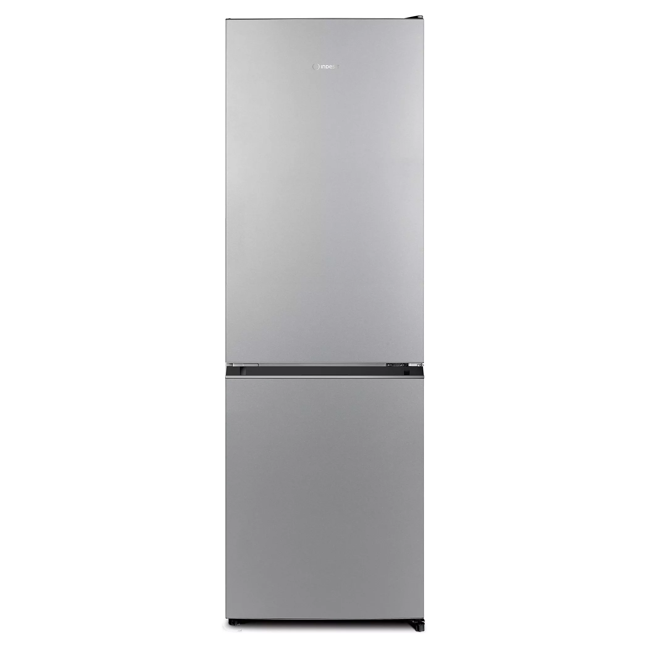 Réfrigérateur congélateur combiné Indesit 262L silver congélateur bas 4 étoiles format 54cm