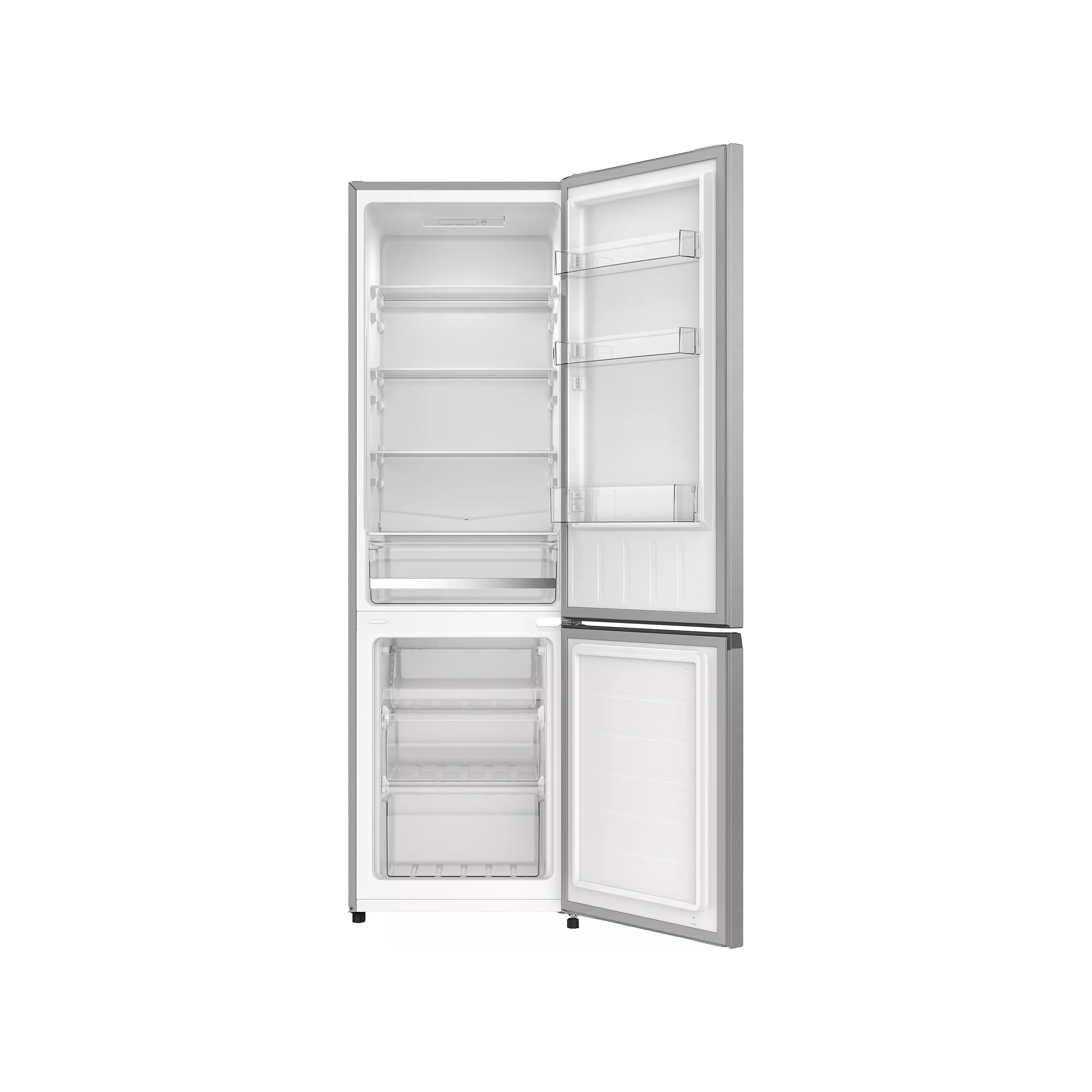 Réfrigérateur congélateur INDESIT INKS8261S4E : Combiné 262 L silver, congélateur bas 4 étoiles et Push&Go