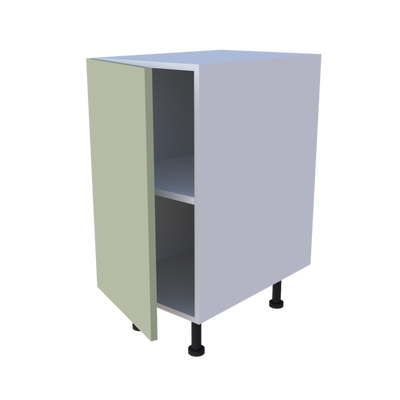 Meuble bas de rangement 1 porte - larg 40cm - Haut. 85cm (pieds inclus)
