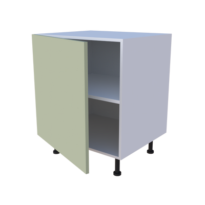 Meuble bas de rangement 1 porte - larg. 70 cm - Haut. 85cm (pieds inclus)