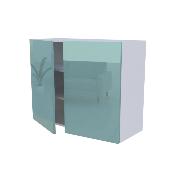 Meuble haut 2 portes - Larg. 100cm - Haut. 70cm