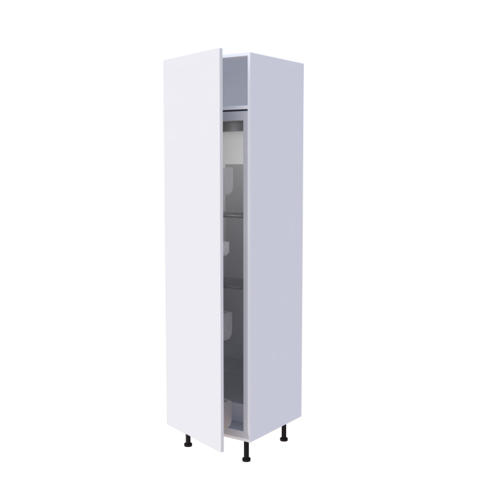 Colonne réfrigérateur 1 porte - Larg. 60cm - Haut. 235cm (pieds inclus)