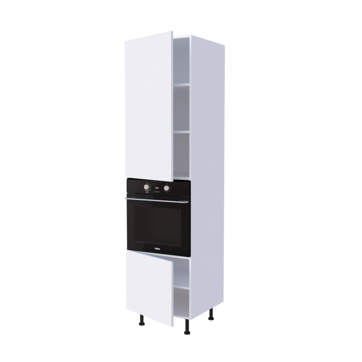 Colonne Four + 2 portes - Larg. 60cm - Haut. 235cm (pieds inclus)