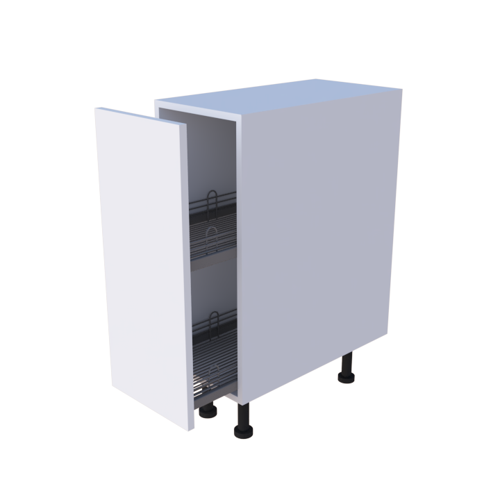 Meuble bas épicier - larg. 30cm - Haut. 85cm (pieds inclus)