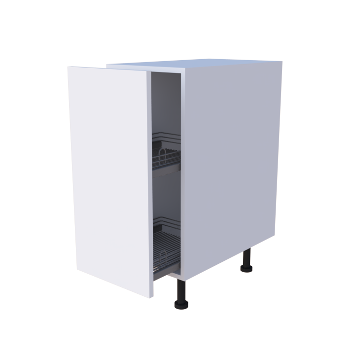 Meuble bas épicier - larg. 35cm - Haut. 85cm (pieds inclus)