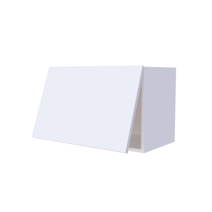 Meuble haut abattant 1 porte - Larg. 60cm - Haut. 40cm
