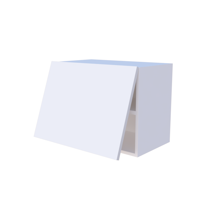 Meuble haut abattant 1 porte - Larg. 60cm - Haut. 45cm