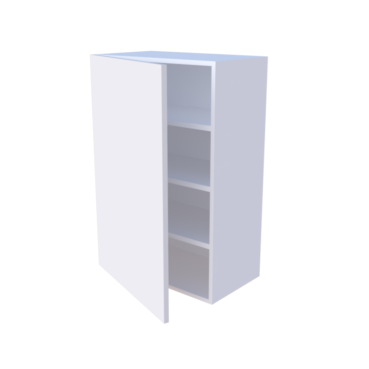 Meuble haut 1 porte pour hotte escamotable - Larg. 60cm - Haut. 90cm