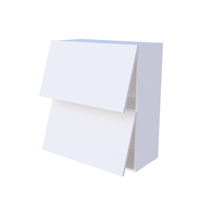 Meuble haut abattant 2 portes - Larg. 80cm - Haut. 90cm
