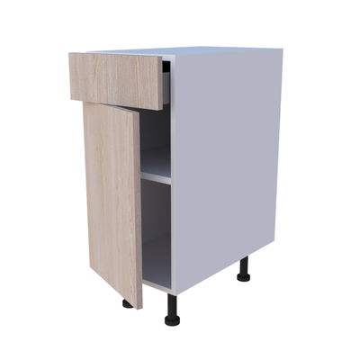 Meuble bas cuisine 1 porte 1 tiroir largeur 35cm hauteur 85cm, rangement sur mesure