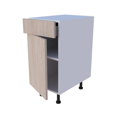 Meuble bas cuisine 40cm 1 porte 1 tiroir hauteur 85cm, rangement sur mesure fabrication française