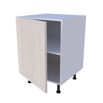 Meuble bas de rangement 1 porte - larg. 60 cm - Haut. 85cm (pieds inclus)