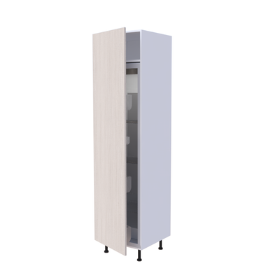 Colonne réfrigérateur 1 porte 60x235cm intégrée, meuble cuisine sur mesure