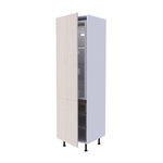 Colonne réfrigérateur 2 portes 60x215cm intégrée, cuisine sur mesure française