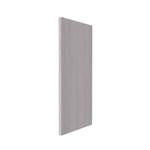 Joue arrière îlot chêne blond clair 349x698mm, finition sur mesure pour cuisine
