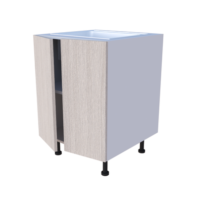 Meuble bas évier 2 portes 60x85cm, rangement cuisine sur mesure fabrication française
